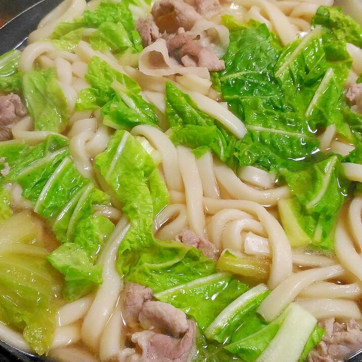 中華風うどんすき